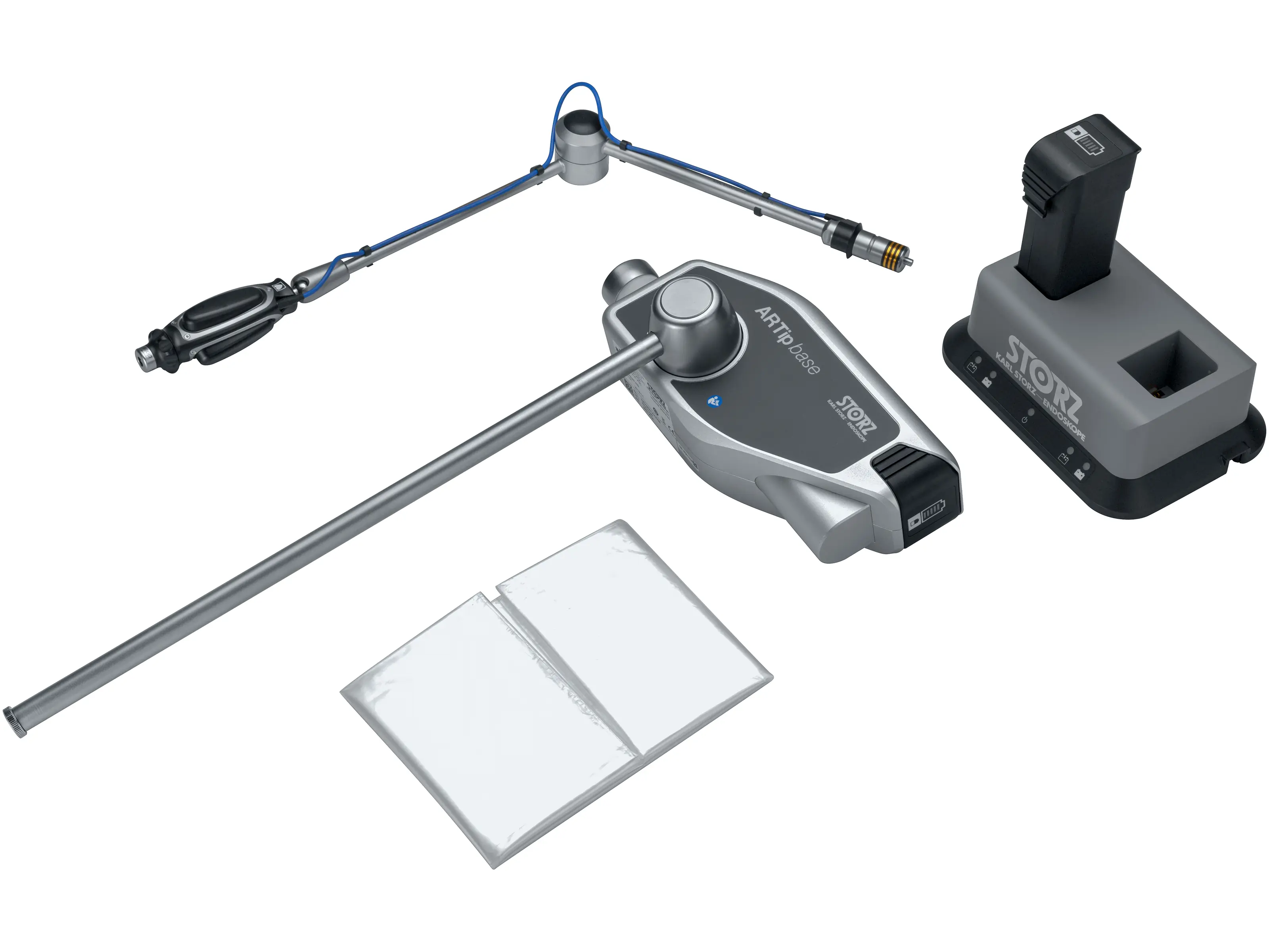 ชุดแขนหุ่นยนต์ถือกล้องขณะผ่าตัดผ่านกล้อง Robotic Endoscope Holder ARTIP™ BASE holding arms  KARL STORZ