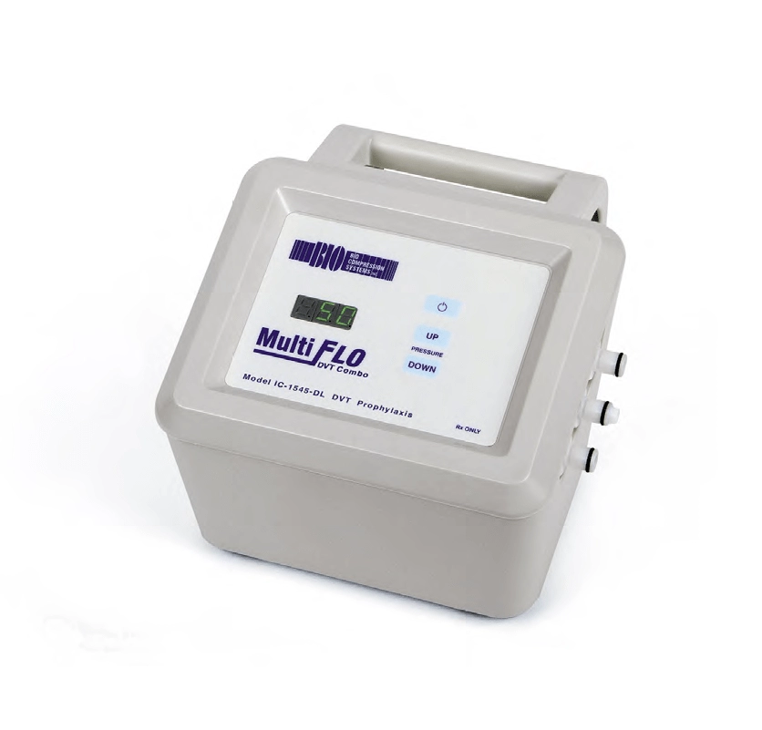 เครื่องบีบเค้นเส้นด้วยแรงลมป้องกันการเกิดหลอดเลือดดำอุดตัน Bio Compression System Multi-FLO DVT Combo IC-1545-DL