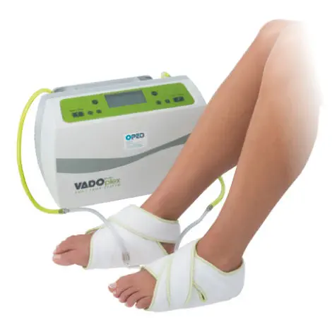 เครื่องป้องกันหลอดเลือดส่วนลึกอุดตันด้วยแรงดันอากาศอัตโนมัติ  Leg pressure therapy unit VADOplex  OPED