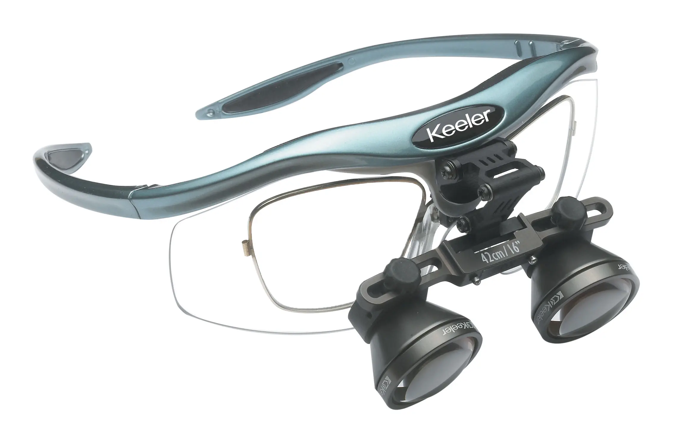 แว่นขยายกำลังสูงสำหรับการผ่าตัด  Binocular loupe without frames SuperVu SL Hi-Res 3.0x  Keeler