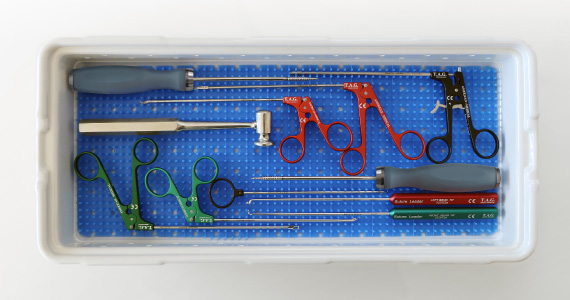 ชุดเครื่องมือผ่าตัดกระดูกพื้นฐาน  Orthopedic surgery instrument kit A’LINK‘S®  Teknimed