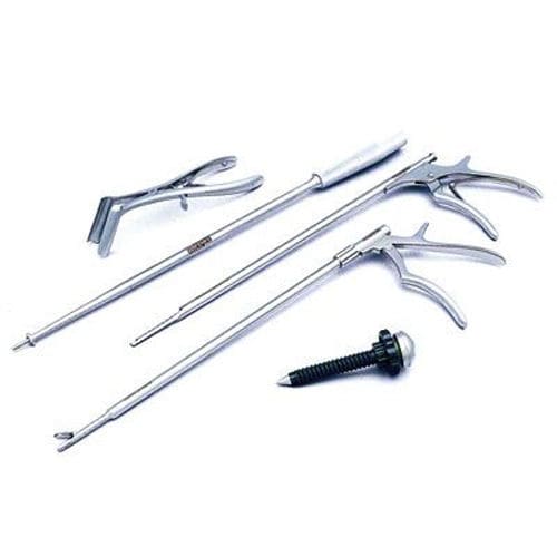 ชุดเครื่องมือผ่าตัดกระดูกพื้นฐาน  Spinal surgery instrument kit Miaspas® TL  B. Braun