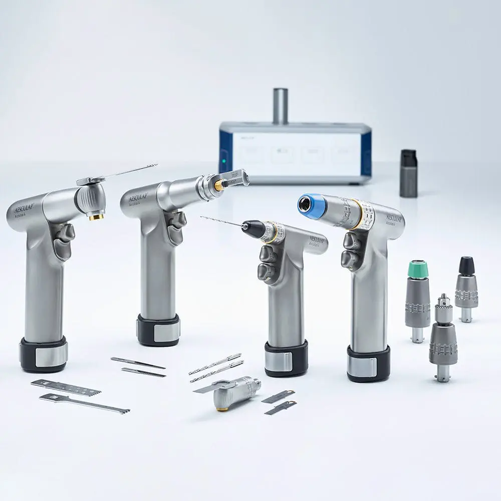 ชุดเครื่องมือผ่าตัดกระดูกใช้แบตเตอรี่  Saw surgical power tool Acculan 4  B. Braun