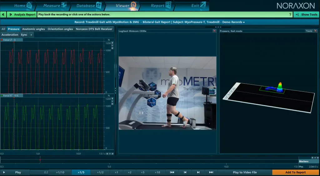 เครื่องตรวจคลื่นไฟฟ้าสมอง  Analysis software myoPRESSURE™  ENRAF NONIUS