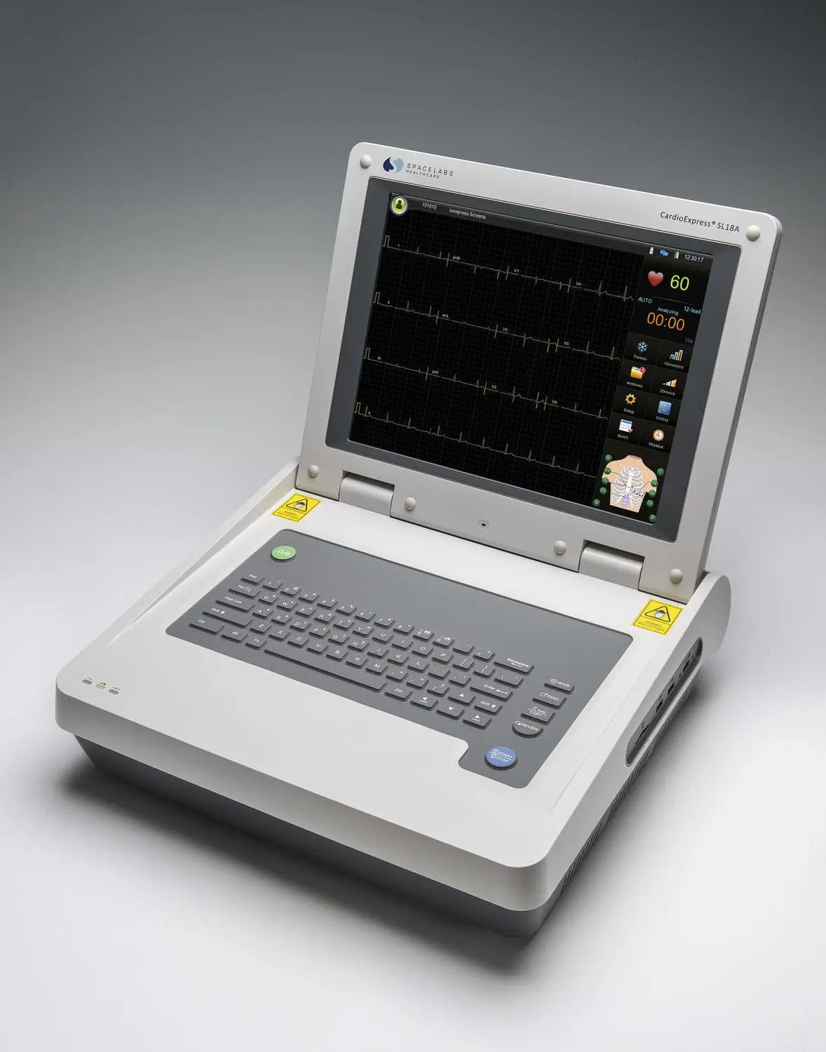 เครื่องตรวจคลื่นไฟฟ้าหัวใจ พร้อมระบบวิเคราะห์ผล  Resting electrocardiograph CardioExpress SL18A  Spacelabs Healthcare