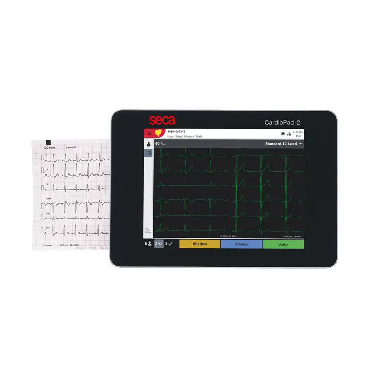 เครื่องตรวจคลื่นไฟฟ้าหัวใจ พร้อมระบบวิเคราะห์ผล  Resting electrocardiograph CardioPad-2  seca