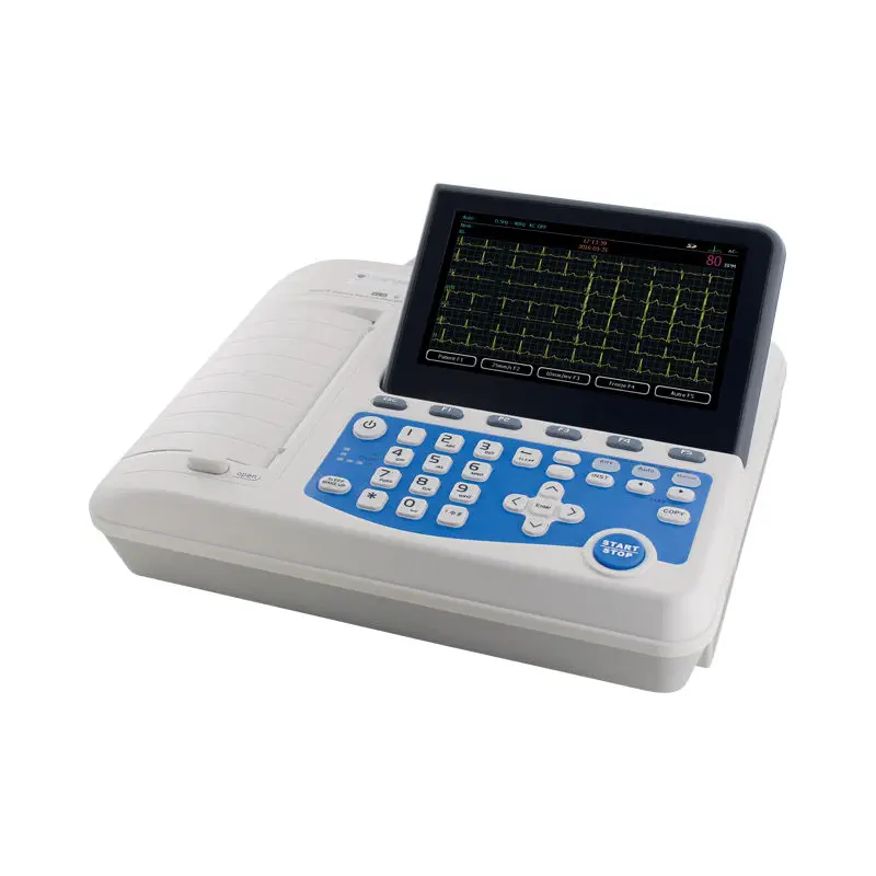 เครื่องตรวจคลื่นไฟฟ้าหัวใจ พร้อมระบบวิเคราะห์ผล  Resting electrocardiograph Cardiomate 3  Spengler SAS