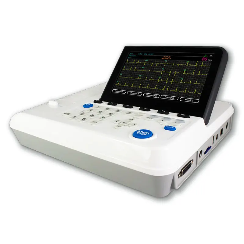 เครื่องตรวจคลื่นไฟฟ้าหัวใจ พร้อมระบบวิเคราะห์ผล  Resting electrocardiograph E3  Medical Econet