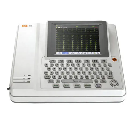 เครื่องตรวจคลื่นไฟฟ้าหัวใจ พร้อมระบบวิเคราะห์ผล  Resting electrocardiograph E70  BLT Biolight