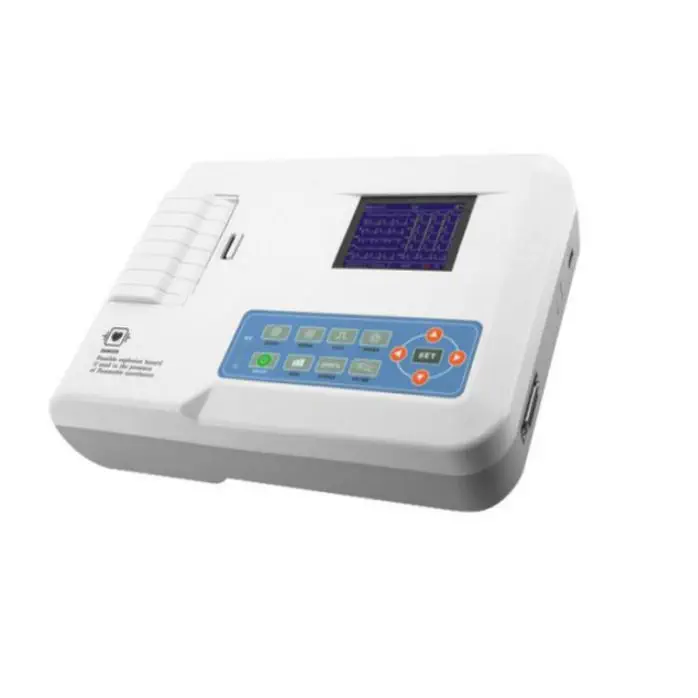 เครื่องตรวจคลื่นไฟฟ้าหัวใจ พร้อมระบบวิเคราะห์ผล  Resting electrocardiograph ECG300G  HYZMED