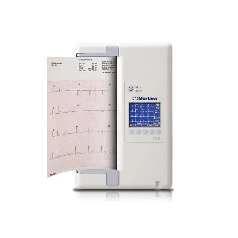 เครื่องตรวจคลื่นไฟฟ้าหัวใจ พร้อมระบบวิเคราะห์ผล  Resting electrocardiograph ELI® 230  Hill-Rom