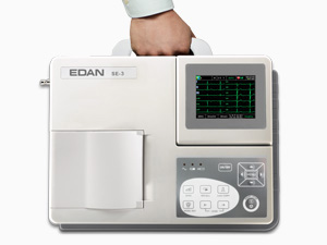 เครื่องตรวจคลื่นไฟฟ้าหัวใจ พร้อมระบบวิเคราะห์ผล  SE-3  EDAN