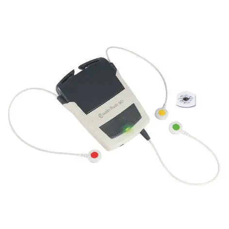 เครื่องตรวจติดตามการทำงานของหัวใจชนิดต่อเนื่องไม่น้อยกว่า 24 ชั่วโมง 2-channel Holter monitor flash 501  custo med