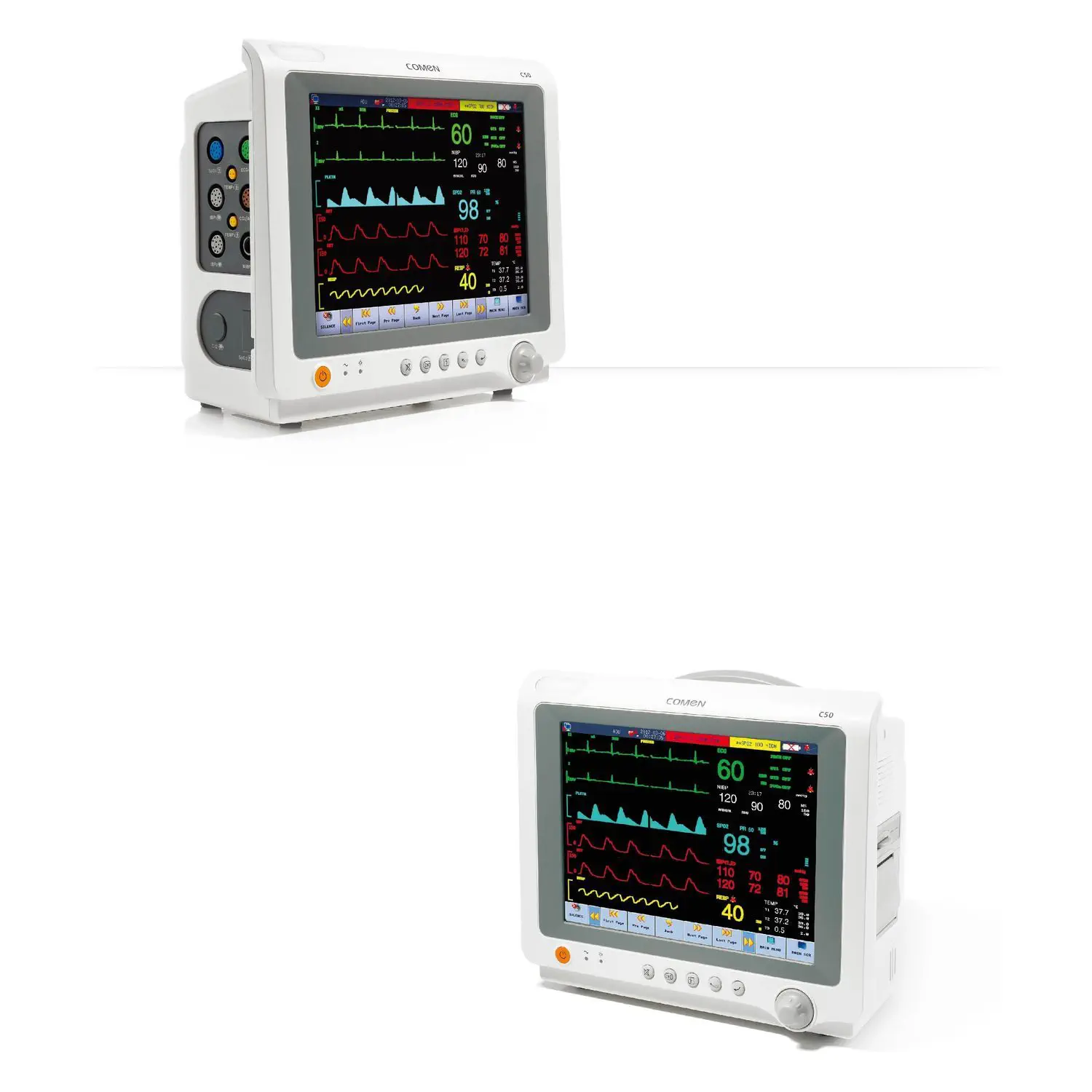 เครื่องติดตามการทำงานของหัวใจและสัญญาณชีพอัตโนมัติ  Bedside multi-parameter monitor C50/80/86  Comen