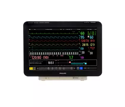 เครื่องติดตามการทำงานของหัวใจและสัญญาณชีพอัตโนมัติ  IntelliVue MX800 Bedside patient monitor  Philips