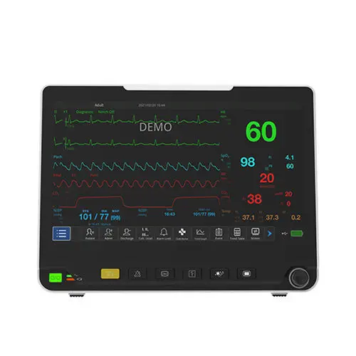 เครื่องติดตามการทำงานของหัวใจและสัญญาณชีพอัตโนมัติ  Intensive care patient monitor HM12  Dawei
