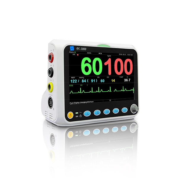 เครื่องติดตามการทำงานของหัวใจและสัญญาณชีพอัตโนมัติ  Transfer Patient Monitor PC-3000  Creative