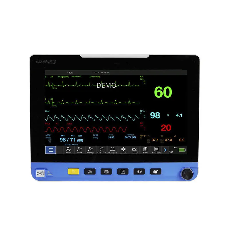 เครื่องติดตามการทำงานของหัวใจและสัญญาณชีพ  Portable patient monitor HM-11  Dawei