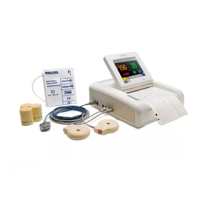 เครื่องติดตามสัญญาณชีพทารกในครรภ์และวัดการหดรัดตัวของมดลูกแบบรวมศูนย์  SpO2 fetal monitor Avalon FM30  Philips