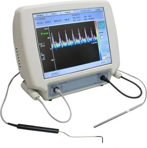 เครื่องวัดการไหลเวียนของเลือดขณะทำการผ่าตัด Vascular Doppler DVM-4500  Hadeco