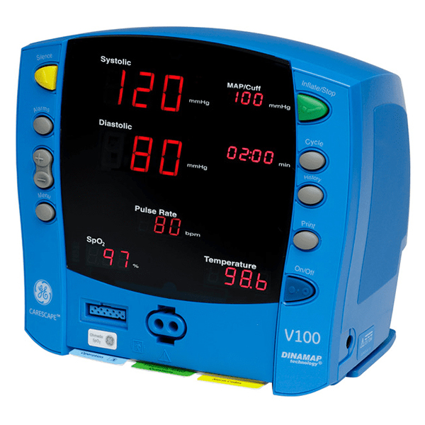 เครื่องวัดความดันโลหิตชนิดอัตโนมัติ Vital sign Monitor รุ่น CARESCAPE V100 ยี่ห้อ GE Healthcare