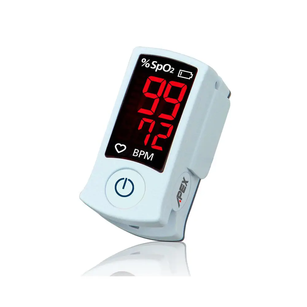 เครื่องวัดออกซิเจนในเลือดอัตโนมัติชนิดพกพา  Compact pulse oximeter SB100  Apex