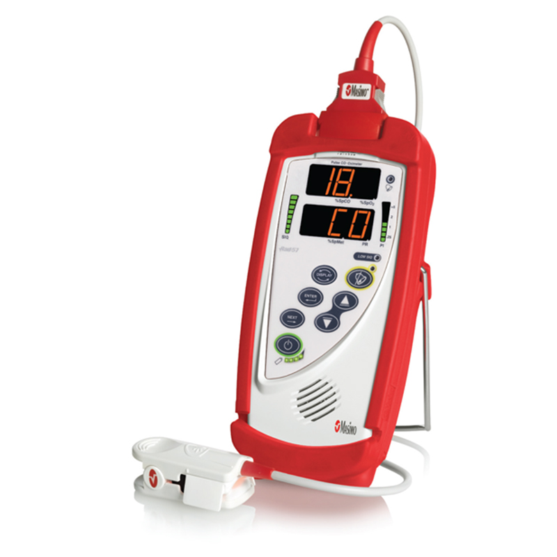 เครื่องวัดออกซิเจนในเลือดและก๊าซคาร์บอนมอนอกไซด์ Masimo Rad-57