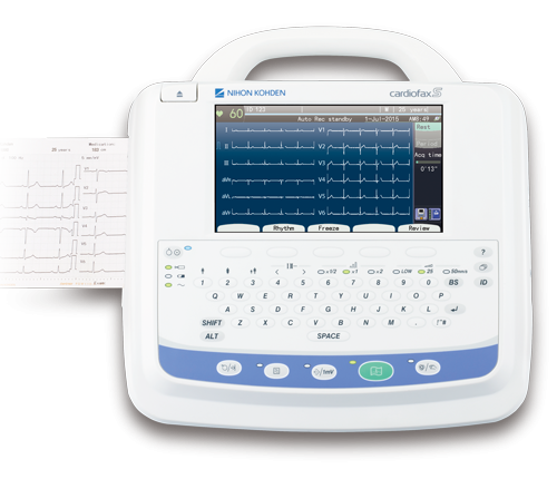 เครื่องวัดและบันทึกคลื่นไฟฟ้าหัวใจพร้อมจอภาพแสดงผลแบบ 12 ลีด ECG-2150 Nihon Kohden