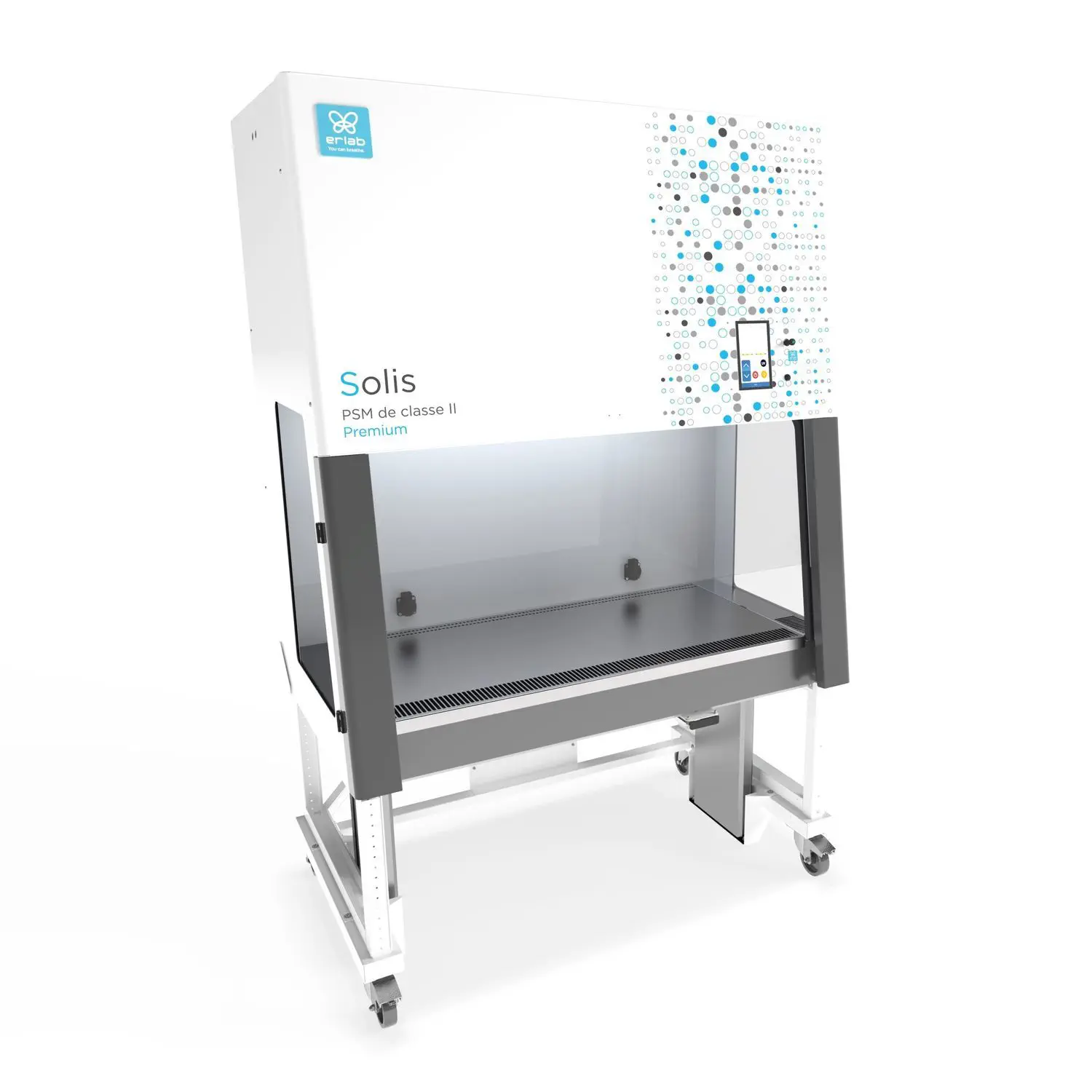 ตู้ผสมยาเคมีบำบัดแบบพื้นฐาน  Class II microbiological safety cabinet Solis Premium  Erlab