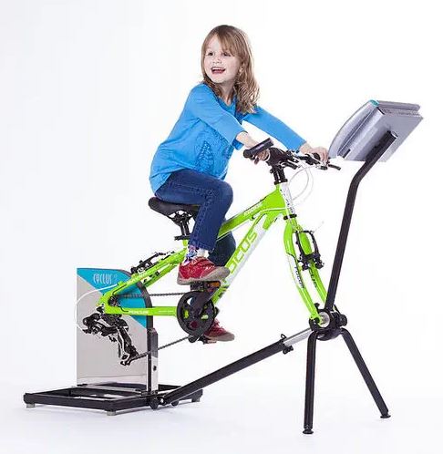จักรยานนั่งปั่นสำหรับเด็ก  Pediatric ergometer exercise bike  RBM elektronik-automation