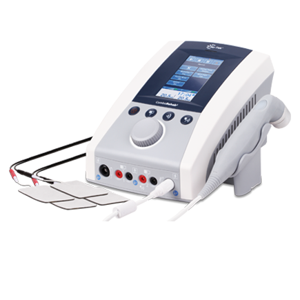 เครื่องให้การรักษาด้วยกระแสไฟฟ้าร่วมกับอัลตราซาวด์  Combined Therapy  Combo Rehab2  CT2200  Nutek (Electrotherapy+Ultrasound)