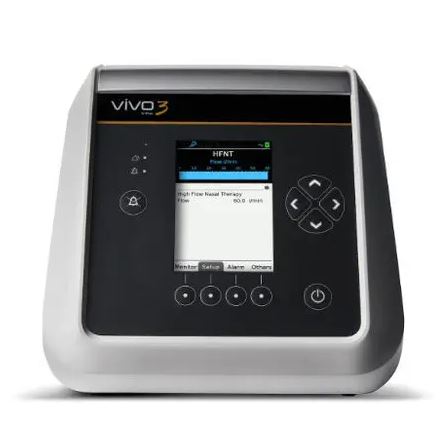 เครื่องช่วยหายใจชนิดควบคุมด้วยปริมาตรและความดันสำหรับใช้ที่บ้าน  Ventilator Vivo 3  Breas Medical
