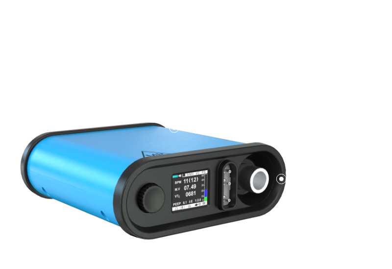 เครื่องช่วยหายใจชนิดควบคุมปริมาตรและแรงดันแบบเคลื่อนย้ายได้  Ventway  INOVYTEC ( สำหรับ MRI )