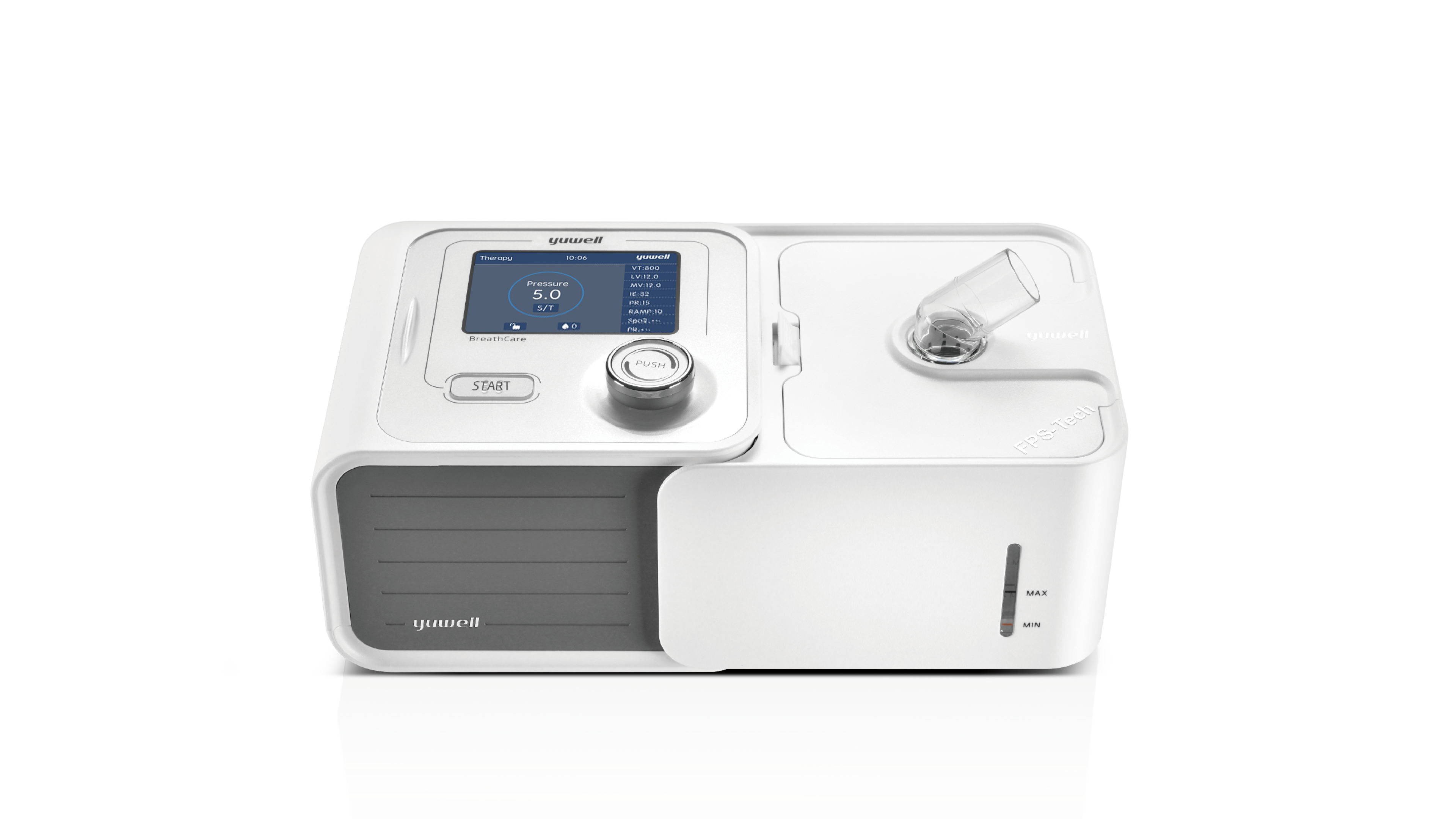 เครื่องช่วยหายใจแรงดันบวกแบบ 2 ระดับ Bipap  YH-730  Yuwell