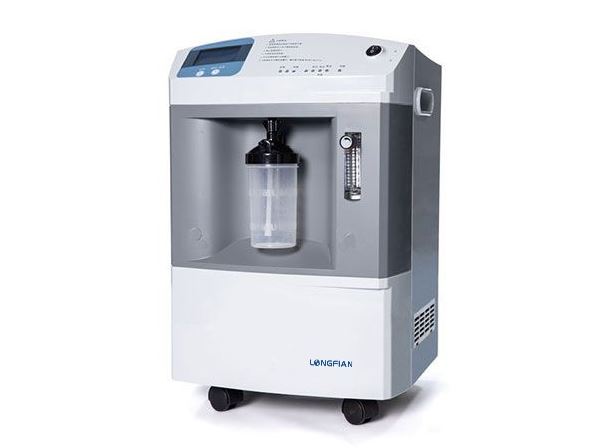 เครื่องผลิตออกซิเจนขนาด 10 ลิตร  10L Oxygen concentrator JAY-10 20PSI ( สำหรับคนไข้เจาะคอ )  Longfian