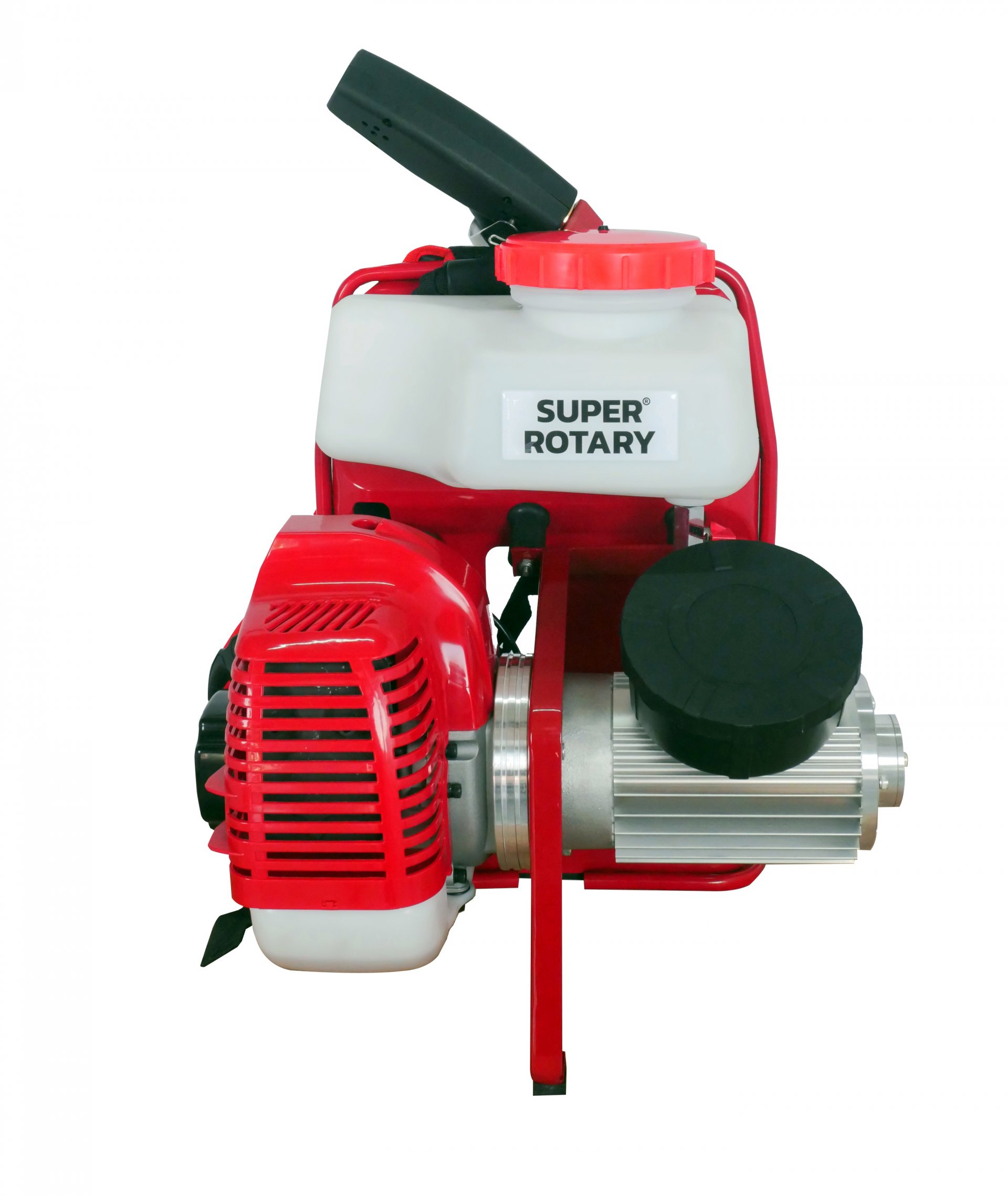 เครื่องพ่นฝอยละเอียด ( ULV ) สะพายหลัง ระบบโรตารี่คอมเพรสเซอร์ ( Rotary Compressor ) ที่ใช้ในงานสาธารณสุข