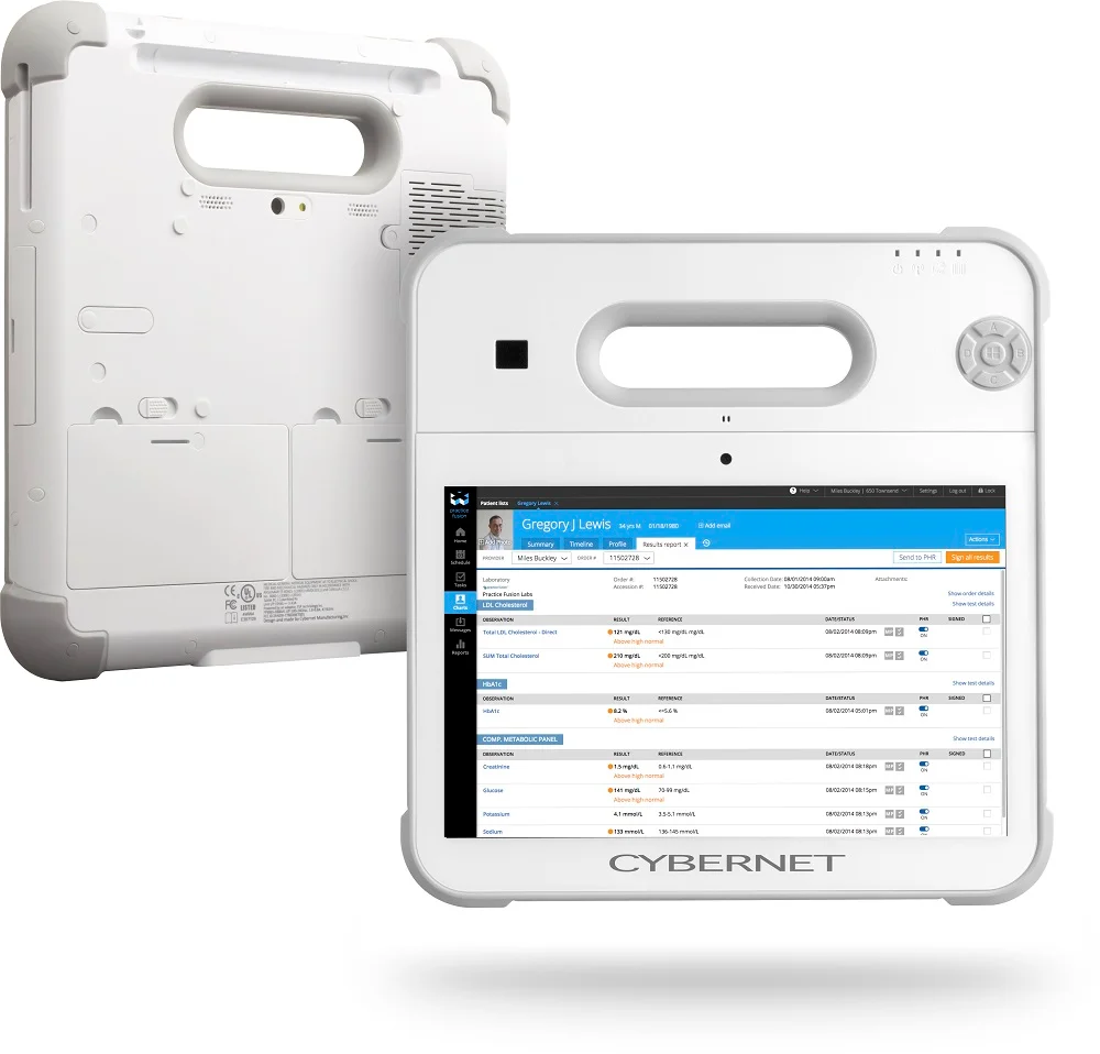 คอมพิวเตอร์และ Tablet คุณภาพสูง  CyberMed Rx  CYBERNET