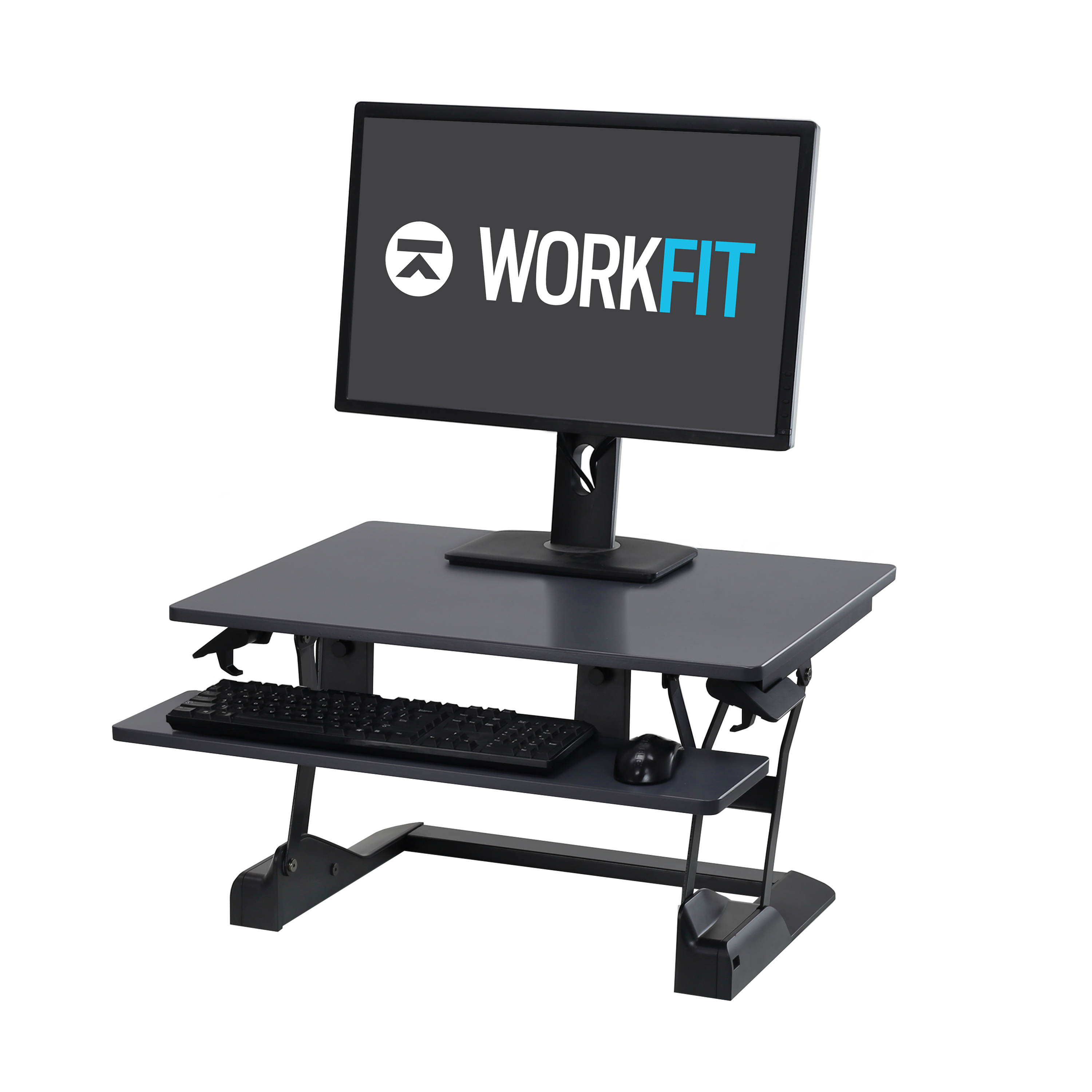 Standing Workflow Desk สำหรับทุกแผนกหรืองานประชาสัมพันธ์ Operator  Workfit-TL TS with worksurface  ergrotron