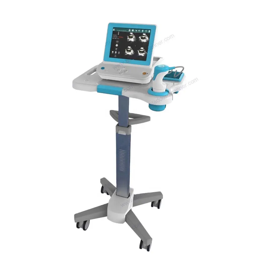 เครื่องตรวจอวัยวะภายในด้วยคลื่นเสียงความคมชัดสูงแบบพกพา  Portable, with trolley bladder scanner PBS  MEDICA