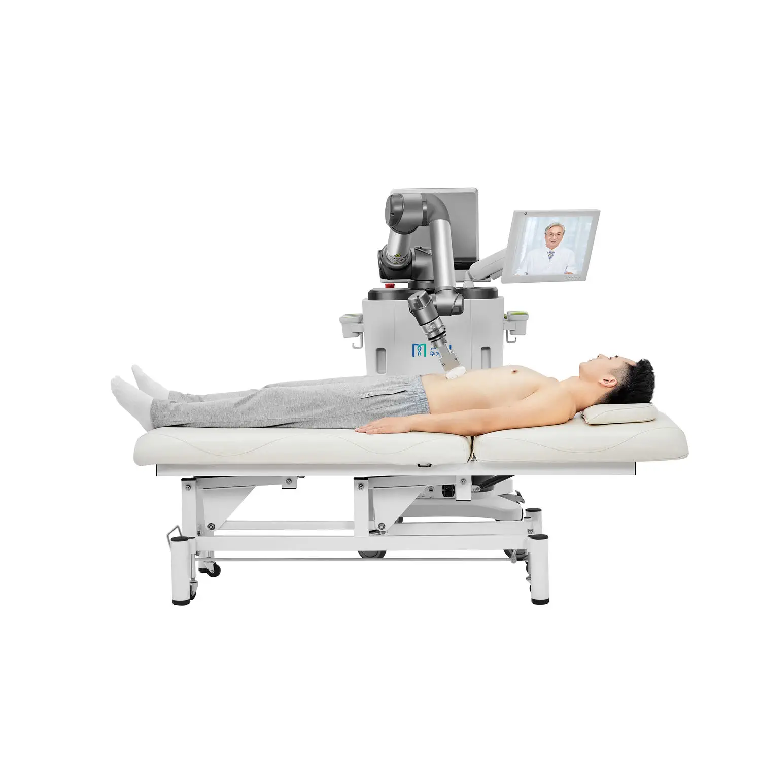 เครื่องตรวจอวัยวะภายในด้วยคลื่นเสียงความคมชัดสูง  Multi-purpose ultrasound imaging remote-controlled ultrasound system MGIUS  MGI Tech