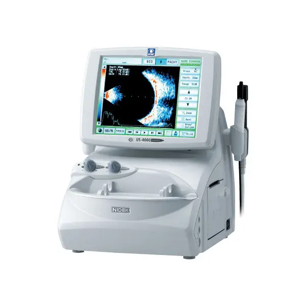 เครื่องตรวจอวัยวะภายในด้วยคลื่นเสียงความคมชัดสูง  On-platform, tabletop ultrasound system US-4000  NIDEK