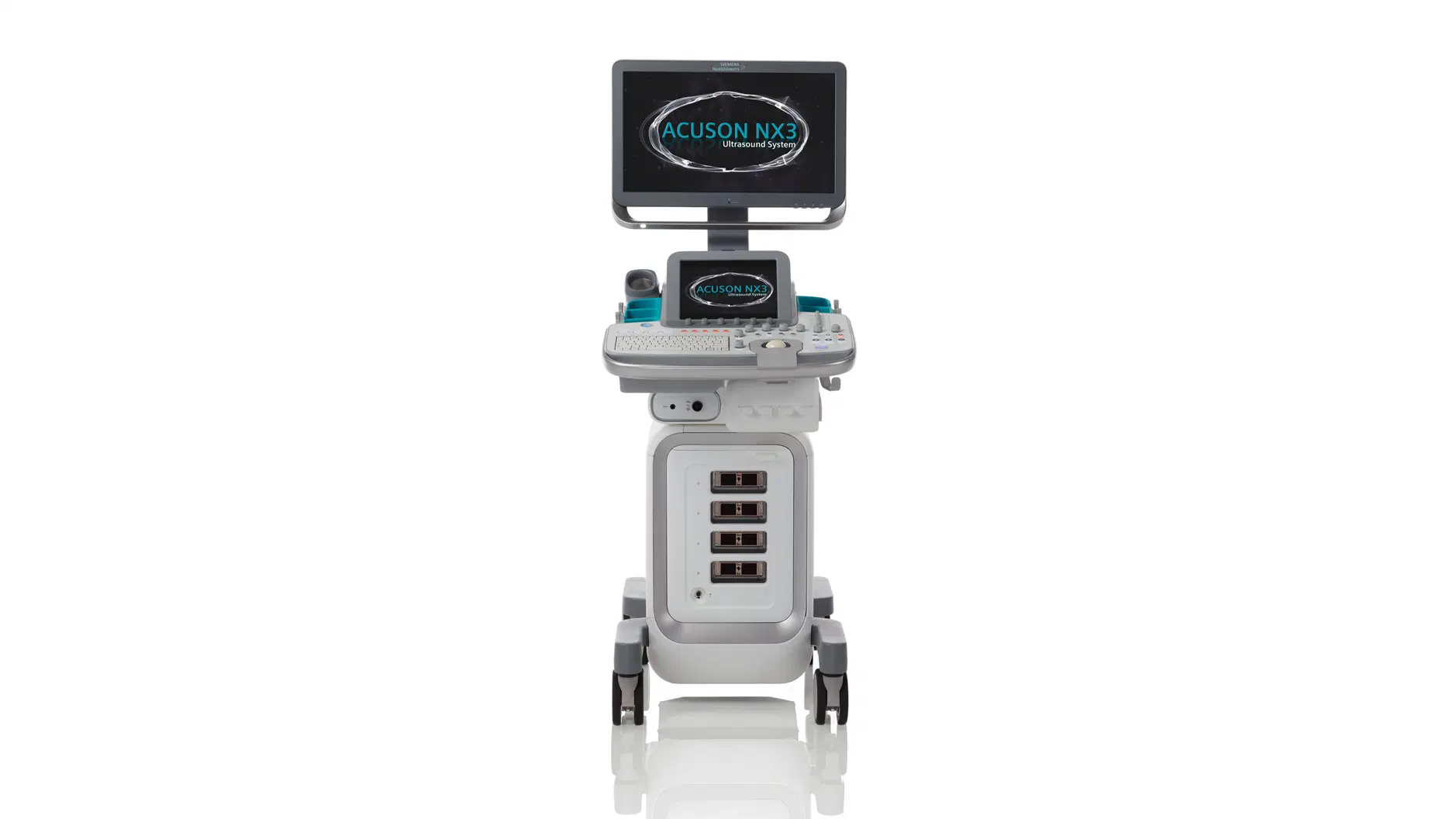 เครื่องตรวจอวัยวะภายในด้วยคลื่นเสียงความถี่สูงชนิดสี 2 หัวตรวจ ACUSON NX3 Ultrasound System Siemens