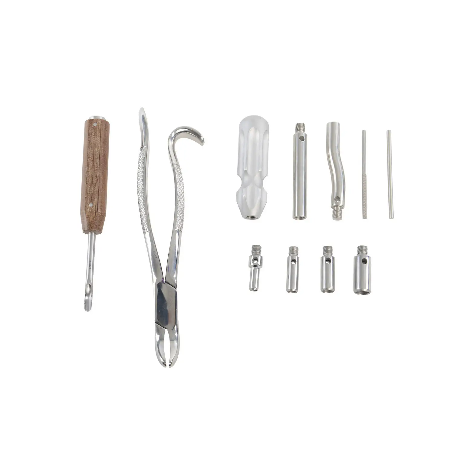 ชุดเครื่องมือถอนฟันสำหรับสัตว์ Dental extraction veterinary instrument kit 240756  Kruuse