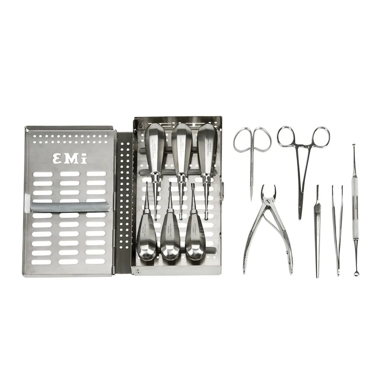 ชุดเครื่องมือถอนฟันสำหรับสัตว์ Dental extraction veterinary instrument kit D4000  iM3