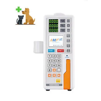 เครื่องควบคุมการให้สารละลายทางหลอดเลือดคำโดยอัตโนมัติสำหรับสัตว์ Veterinary infusion pump IP-7700  AMPall