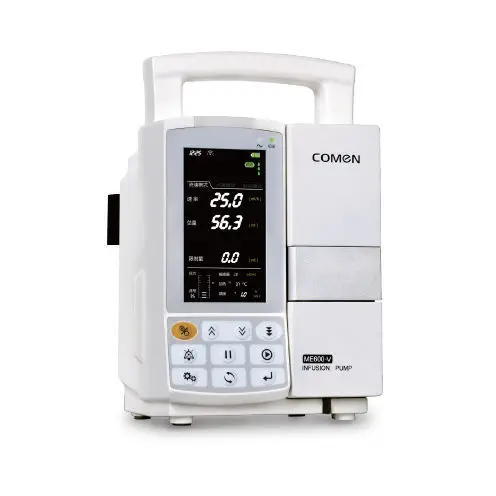 เครื่องควบคุมการให้สารละลายทางหลอดเลือดคำโดยอัตโนมัติสำหรับสัตว์  Veterinary infusion pump ME600-V  Comen