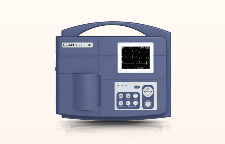 เครื่องตรวจคลื่นไฟฟ้าหัวใจ สำหรับสัตว์ 3-channel veterinary ECG รุ่น VE-300 ยี่ห้อ EDAN