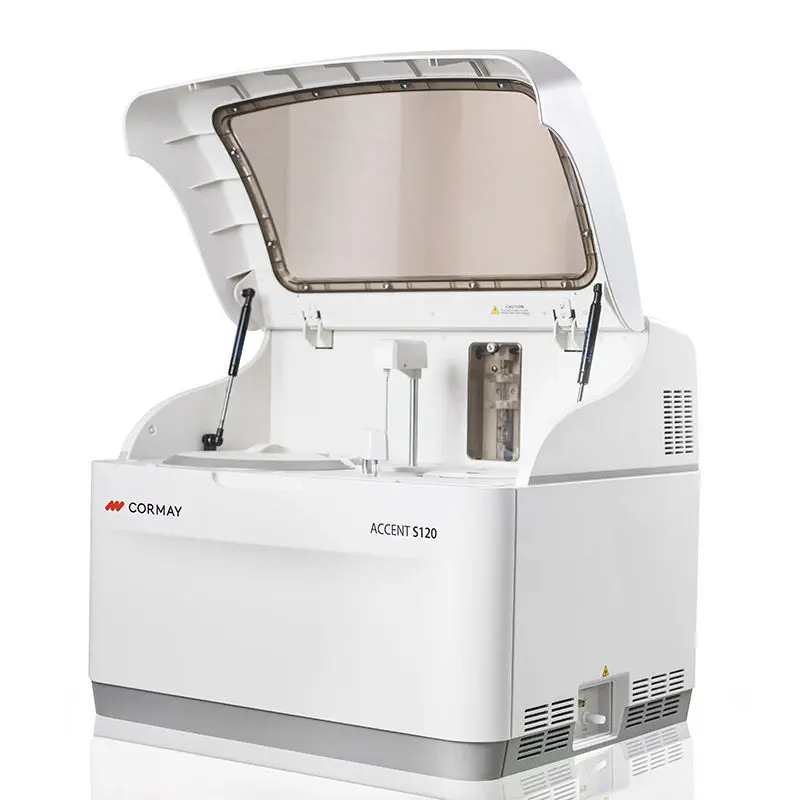 เครื่องตรวจวิเคราะห์สารเคมีในเลือดแบบอัตโนมัติสำหรับสัตว์ Automated clinical chemistry analyzer Accent S120  Cormay Diagnostics