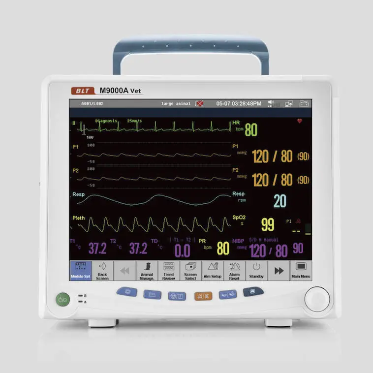 เครื่องมอนิเตอร์สำหรับวัดคาร์บอนไดออกไซด์สำหรับสัตว์  CO2 patient monitor M9000A VET  BLT Biolight