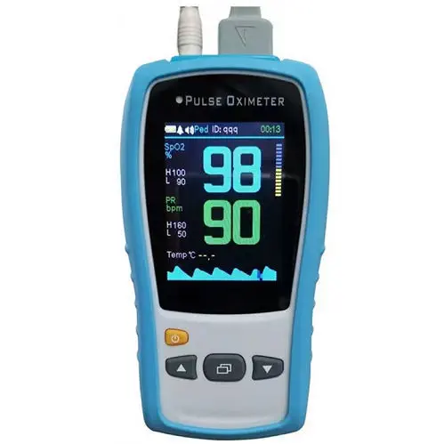 เครื่องวัดออกซิเจนในเลือดอัตโนมัติชนิดพกพาสำหรับสัตว์  Fingertip pulse oximeter H381V  TOW Intelligent